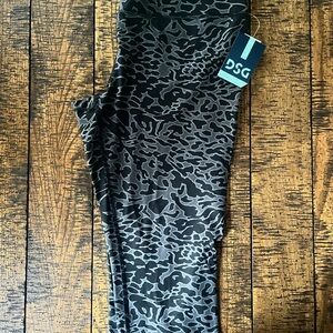 DSG Charcoal and Black Textured Leggings
